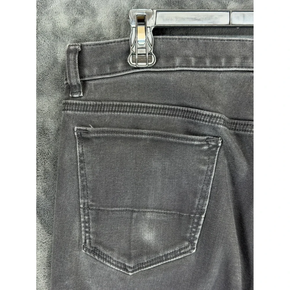 Banana Republic Traveler Slim Luxe Pants Mens 33x32‎ True Black 389371-00